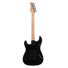 No logo ST Stylish Electric Guitar with Black Pickguard Black