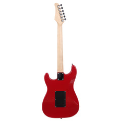 No logo ST Stylish Electric Guitar with Black Pickguard Red