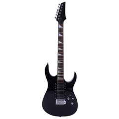 No logo Novice Entry Level 170 Electric Guitar HSH Pickup   Bag   Strap   Paddle   Rocker   Cable   Wrench Tool Black