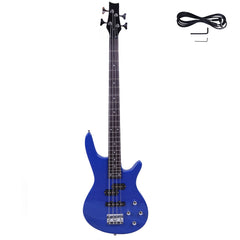 No logo Exquisite Stylish IB Bass with Power Line and Wrench Tool Blue