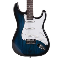 No logo Rosewood Fingerboard Electric Guitar Blue