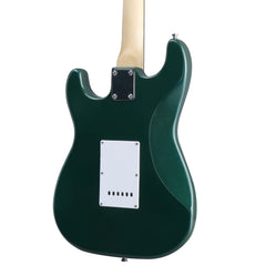 No logo KST Stylish H-S-S Pickup Electric Guitar Kit with 5W AMP Bag Guitar Strap Strings Green