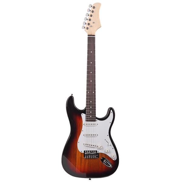 No logo Rosewood Fingerboard Electric Guitar Sunset Color