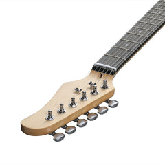 No logo KST Stylish H-S-S Pickup Electric Guitar Kit with 5W AMP Bag Guitar Strap Strings Green