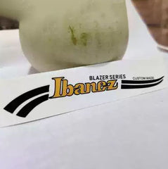 Ibanez guitar head logo water transfer removable film sticker - Blazer Series