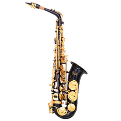 Glarry Student E Flat Alto SAX Saxophone - Black